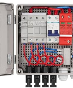 Solar PV Combiner Box 4 String 10A IP65 for Solar Panel System Solar PV Combiner Box 4 String 10A IP65 for Solar Panel System