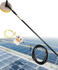 Water Fed Rod Kit for Solar Panel Cleaning 7.5m Long Roof Tool