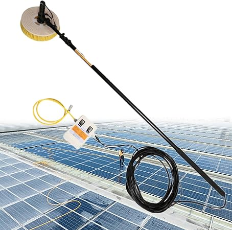 Water Fed Rod Kit for Solar Panel Cleaning 7.5m Long Roof Tool Water Fed Rod Kit for Solar Panel Cleaning 7.5m Long Roof Tool