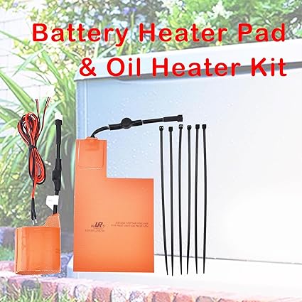 Battery Heater Pad and Oil Heater Kit for Generac 7101 and 7102 2 Battery Heater Pad and Oil Heater Kit for Generac 7101 and 7102 - Image 2
