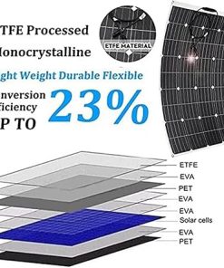 Flexible Solar Panel Kit 200W 400W 800W Monocrystalline 12V 24V 2