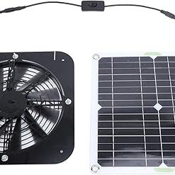 Solar Powered Exhaust Fan Kit for Greenhouse and Chicken Coop 2