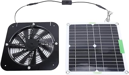 Solar Powered Exhaust Fan Kit for Greenhouse and Chicken Coop 2 Solar Powered Exhaust Fan Kit for Greenhouse and Chicken Coop - Image 2