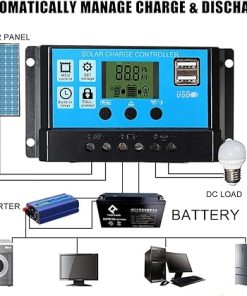 25W Flexible Monocrystalline Solar Panel Kit for Portable Power 2