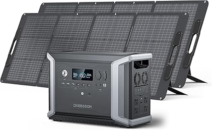 Dabbsson Solar Generator DBS-2300Plus with 2330Wh Power Station Dabbsson Solar Generator DBS-2300Plus with 2330Wh Power Station