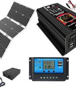 6000W Off-Grid Solar Panel Kit for Home and RV with Dual Voltage Controller 6000W Off-Grid Solar Panel Kit for Home and RV with Dual Voltage Controller