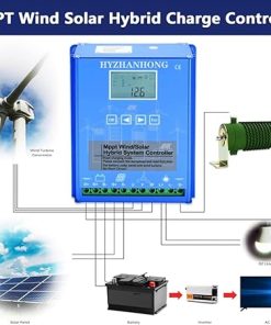 12V 24V 48V MPPT Voltage Regulator for Wind Solar Hybrid Systems 2