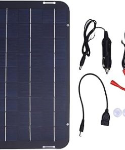 18V 12W Portable Solar Panel for Car Greenhouse Shed Home Camping RV 18V 12W Portable Solar Panel for Car Greenhouse Shed Home Camping RV