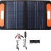 300W Solar Panel Kit with Charge Controller and 2 USB Ports for Camping 4