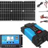 4000W Off Grid Solar Panel Kit 12V with 50A Controller for RV 4