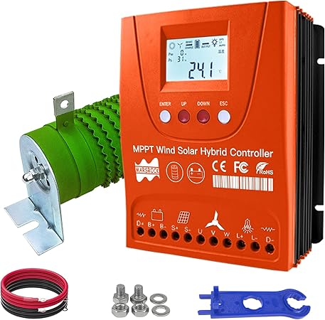 3000W Wind Solar Hybrid MPPT Controller for Lithium Lead Acid Batteries 2 3000W Wind Solar Hybrid MPPT Controller for Lithium Lead Acid Batteries - Image 2