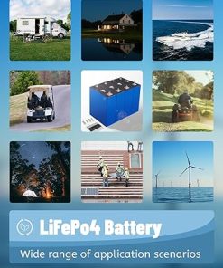 3.2V LiFePO4 280Ah Battery Cells 4 Pack for Solar and Off-Grid Use 2