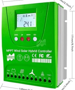 2000W MPPT Wind Solar Hybrid Controller for Lithium Lead Acid Batteries 2