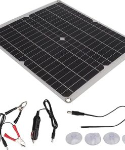 25W Foldable Solar Panel Kit USB for Outdoor Camping Emergency Charge