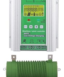 Wind Solar Hybrid Controller Efficient MPPT Boost DC 12V 24V Lithium Battery