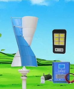 300W 12V Wind Turbine Generator Ultra Quiet Off-Grid Power for Outdoors