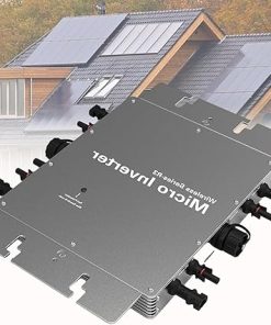 1400W Solar Inverter with WiFi Control and Waterproof Design