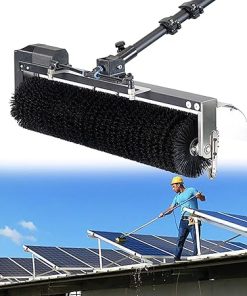 Solar Panel Cleaning Tool and Water Fed Rod Kit for Easy Use