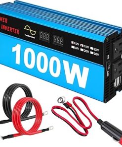 1000 Watt Pure Sine Wave Inverter 12V DC to 120V AC for Off-Grid 1000 Watt Pure Sine Wave Inverter 12V DC to 120V AC for Off-Grid