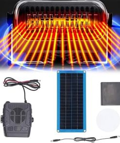 Efficient Solar Panel Heater for Pet Drying and Winter Warmth 2