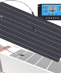200W Solar Panels 2-Pack Flexible RV Boat Charger Off-Grid Ready 200W Solar Panels 2-Pack Flexible RV Boat Charger Off-Grid Ready