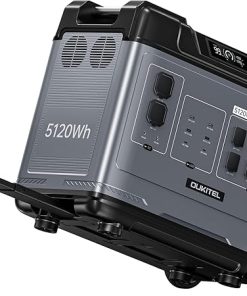 OUKITEL P5000 Power Station 5120Wh 2200W Solar Generator for Home Use