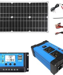 18W Solar Power System Kit with 4000W Inverter and 4 USB Ports 18W Solar Power System Kit with 4000W Inverter and 4 USB Ports