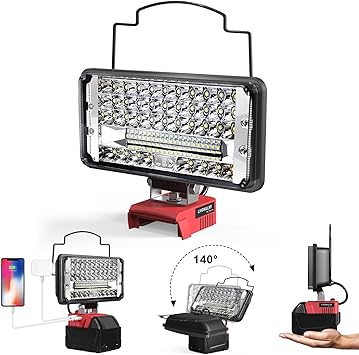 Milwaukee Battery 200W Power Inverter and Cordless Flood Light 2 Milwaukee Battery 200W Power Inverter and Cordless Flood Light - Image 2