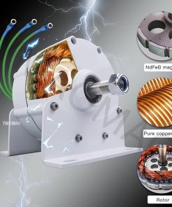 8000W to 12000W Permanent Magnet Generator for Water Wind Turbines 2