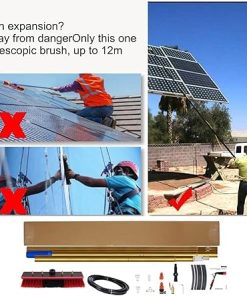 Extendable Window Cleaning Kit for Solar Panel and Conservatory Roof 2