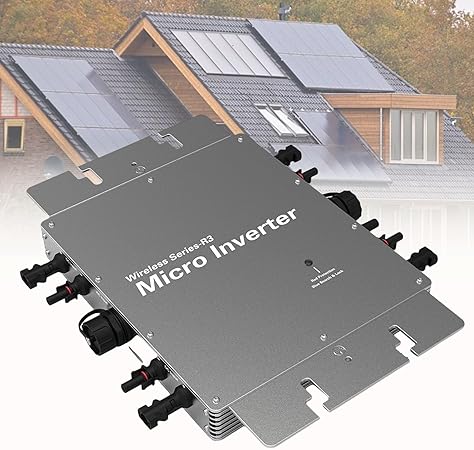 1400W Solar Micro Inverter MPPT WiFi Control Waterproof Pure Sine Wave 1400W Solar Micro Inverter MPPT WiFi Control Waterproof Pure Sine Wave