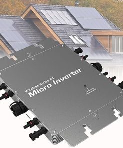 1400W Solar Micro Inverter Efficient MPPT Grid Tie with WiFi Control