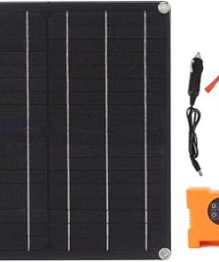 25W 18V Monocrystalline Solar Panel Kit with 100A Fast Charger 25W 18V Monocrystalline Solar Panel Kit with 100A Fast Charger