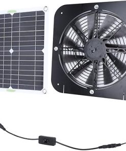 Solar Powered Exhaust Fan Kit for Greenhouse and Chicken Coop