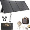 Dual Port Solar Panel Waterproof RV Camping Vehicle Charger High Efficiency 4