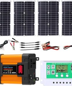 Complete Solar Inverter Kit 4000W 6000W 12V to 110V 220V 50A System Complete Solar Inverter Kit 4000W 6000W 12V to 110V 220V 50A System