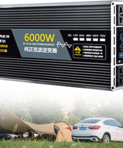 High Power Solar Inverter Pure Sine Wave DC to AC Voltage Converter