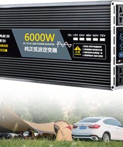 High Power Solar Inverters 2500W to 12000W Pure Sine Wave Converter