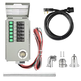 Nature’s Generator Transfer Switch 120V 30A Non-Automatic Power Transfer Kit with 30A to 15A Adapter 2 Nature's Generator Transfer Switch 120V 30A Non-Automatic Power Transfer Kit with 30A to 15A Adapter - Image 2