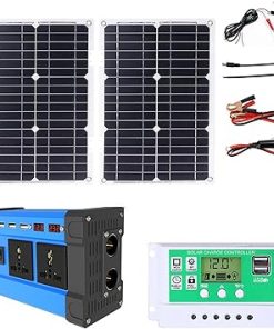 4000W 12V Solar Power System with 50W Panel for Car and RV Charging