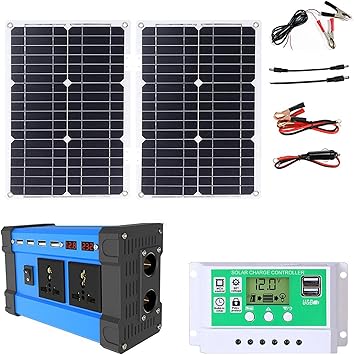4000W 12V Solar Power System with 50W Panel for Car and RV Charging 4000W 12V Solar Power System with 50W Panel for Car and RV Charging