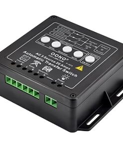 AC120V 20 Amp Manual Auto Transfer Switch with 3 Inputs and 1 Output 2