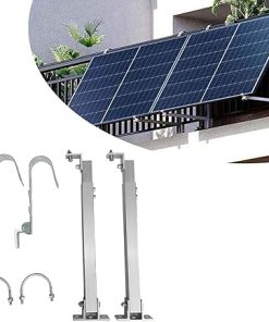 Adjustable Solar Panel Mounting Brackets for Balcony Outdoor Use 2