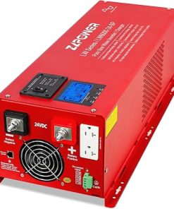 6000W Inverter Charger 24V DC 240V AC Input 120V/240V Output