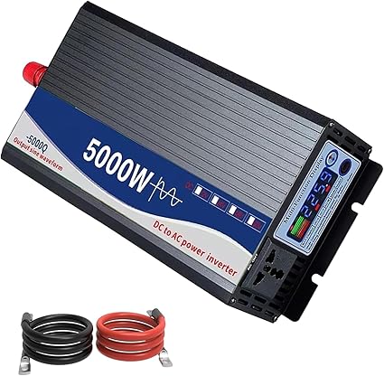 5000W Pure Sine Wave Inverter DC to AC with LCD Display for Solar 5000W Pure Sine Wave Inverter DC to AC with LCD Display for Solar