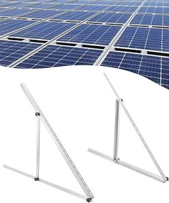 Adjustable Solar Panel Brackets 0 to 90 Degree Tilt for Mounting Adjustable Solar Panel Brackets 0 to 90 Degree Tilt for Mounting