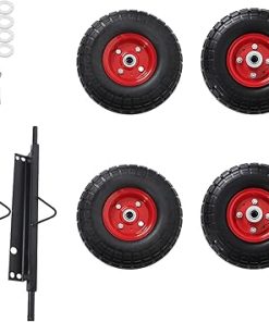 All Terrain Black Wheel Kit Replacement for EU3000is Generator