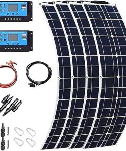 Flexible Solar Panel Kit 200W 400W 800W Monocrystalline 12V 24V