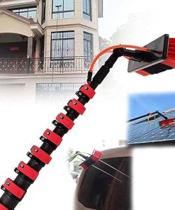 Jatibosh Solar Panel Cleaning Brushes with 36FT Extension Pole