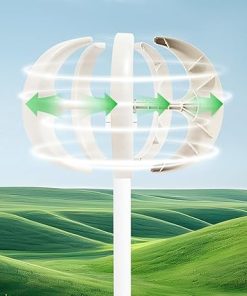 600W 12V Vertical Wind Turbine Kit for Home Power Generation 600W 12V Vertical Wind Turbine Kit for Home Power Generation